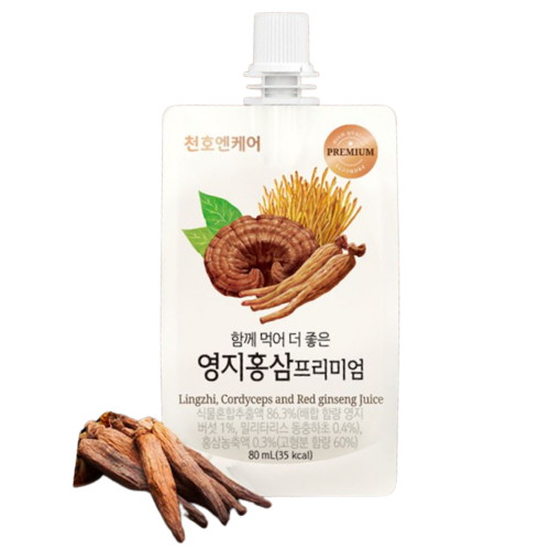 천호엔케어 영지홍삼 프리미엄 80ml 30포