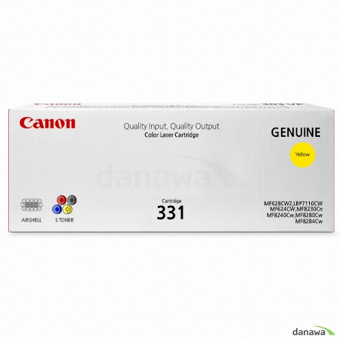 Canon 정품 CRG-331Y 노랑_이미지