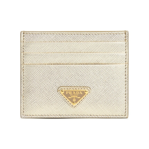 프라다 여성 사피아노 트라이앵글 로고 카드 지갑_1MC025 QHH F0846