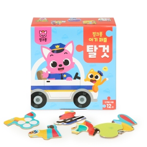 스마트스터디 핑크퐁 아기퍼즐 (탈것)