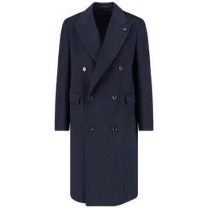 라르디니 더블 브레스티드 플라워 디테일 코트 AA40408ECN65602 850 TP94806