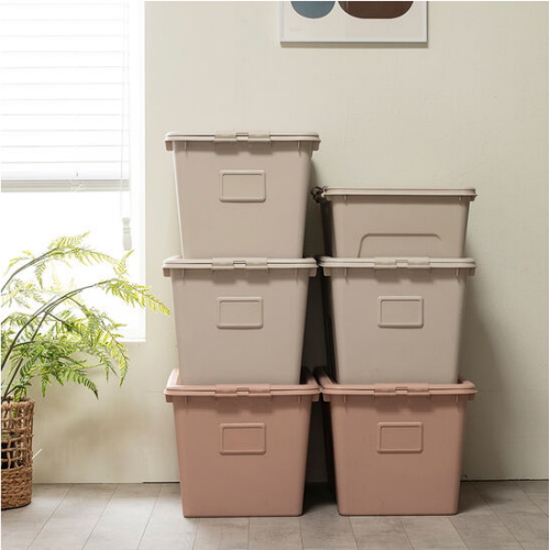 리바트 키친 모아 리빙박스 24L (4개)_이미지