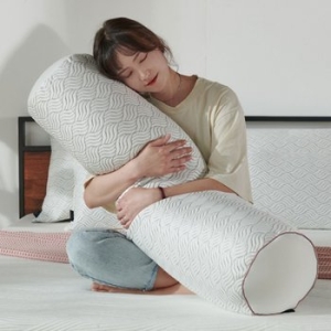 조은자리 시원한 여름 아이스 냉감 안고자는 쿨 바디필로우 쿨링 죽부인 롱 쿠션 일자형 커버_이미지