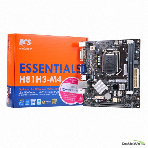 ECS ESSENTIALS H81H3-M4 제이씨현_이미지