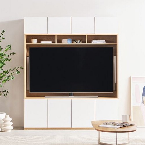 에넥스  모던 월플렉스 서재형 거실장 1600