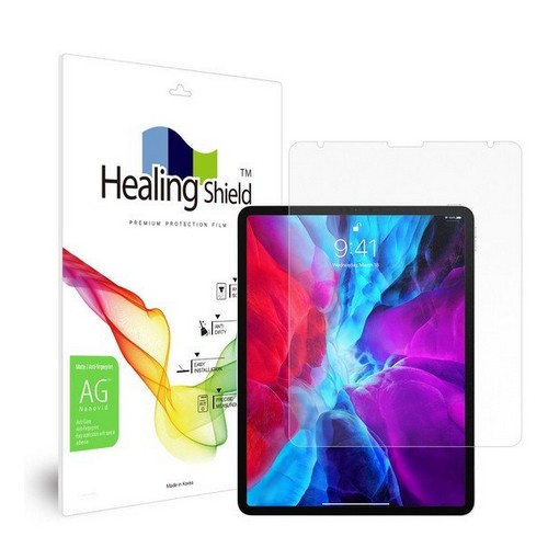폰트리 힐링쉴드 iPad Pro 12.9 4세대 저반사 지문방지 액정보호필름 (액정 1매)_이미지