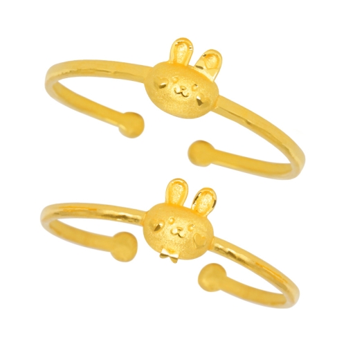 한국금거래소 리본 토끼 돌팔찌 5.625g (1개)