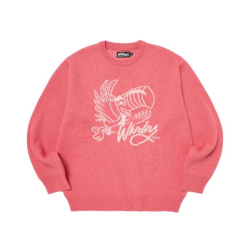 위캔더스 WKNDRS KELLOGGS KNIT SWEATER PINK WS2504KN01PK 413760_이미지
