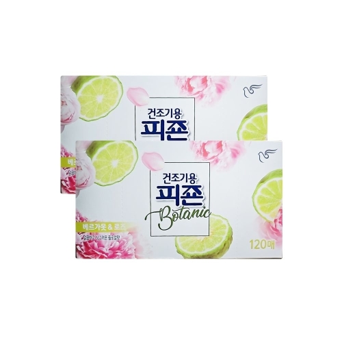 피죤 건조기용 보타닉 베르가못로즈 120매이미지입니다. 누르면 해당 게시물로 새창이동합니다.