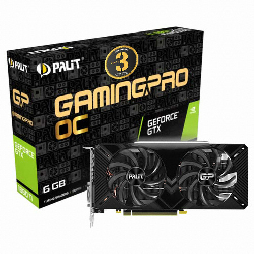 PALIT 지포스 GTX 1660 Ti GAMINGPRO OC D6 6GB