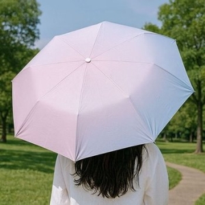 히키스 3단 자동 양우산 자외선차단 암막 가벼운 초경량 UV10 WFK1I6L_이미지