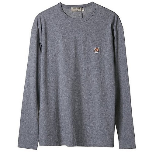 메종키츠네 폭스 헤드 롱슬리브 티셔츠 FU00163KJ0010 (GRM, 그레이)이미지입니다. 누르면 해당 게시물로 새창이동합니다.