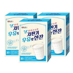 자판기 우유맛 한잔 22g 10개입 3개