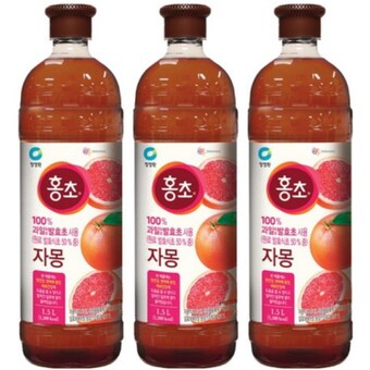 청정원 <b>홍초</b> 자몽 1.5L