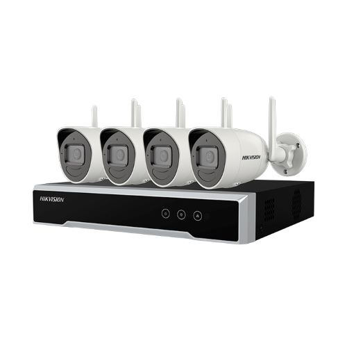HIKVISION Wi-Fi Series NK42W0H 4+1 STCOM (녹화기 + 카메라 4개)_이미지