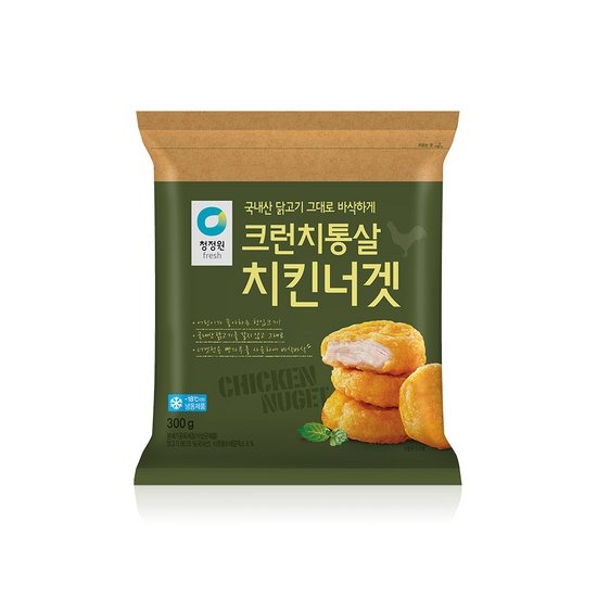 대상 청정원 크런치통살치킨너겟, 300g, 3개