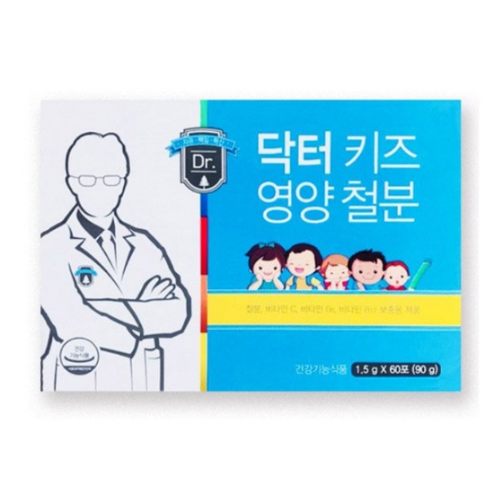 에프앤디넷 닥터 키즈 영양 철분 60포 (1개)