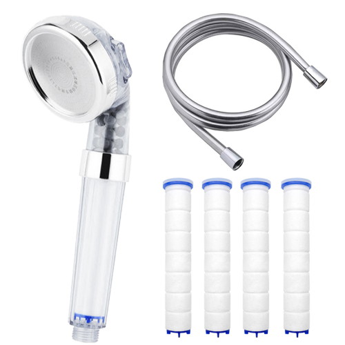 해피달링 3WAY 필터샤워기 (바디필터 4개 + 샤워호스 2m)