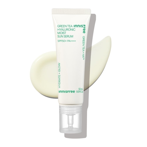 아모레퍼시픽 이니스프리 그린티 히알루론산 수분 선세럼 50ml (1개)