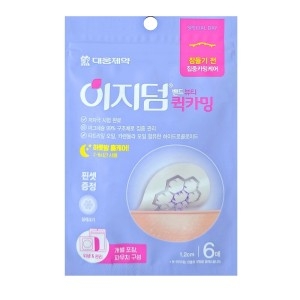 대웅제약 대웅 이지덤 뷰티 퀵카밍 6매 집중카밍케어