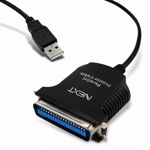 이지넷유비쿼터스 넥스트 USB to 페러럴 케이블 (NEXT-1284PL, 1.8m)_이미지