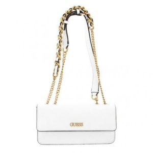 여성 게바 컨버터블 플랩 크로스바디 백 가방 화이트 로고 10739887