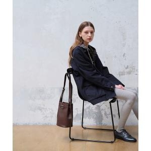 ����Ʈ �� ��� DUNST FOR WOMEN BUCKLE SHOULDER BAG DARK BROWN_UDBA4F204W3 459453