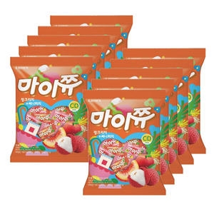 크라운제과 마이쮸 핑크리치 + 써니피치 284g (10개)_이미지