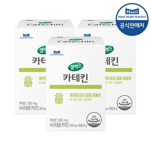매일유업 셀렉스 카테킨 400mg 60정 (3개)_이미지