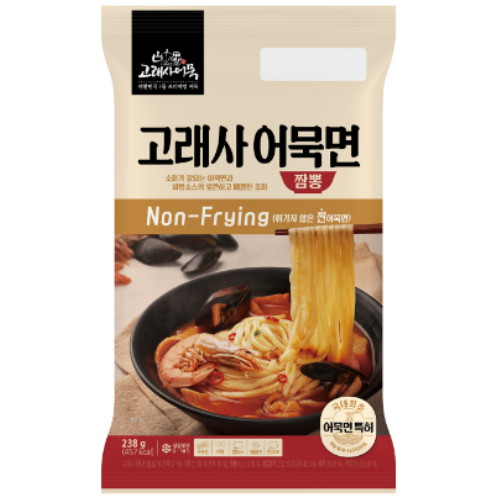 고래사어묵 고래사 어묵면 짬뽕 238g (3개)_이미지