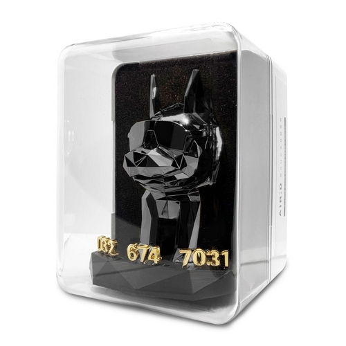 에어디  방향제 주차번호판 후드형 - 도베르만