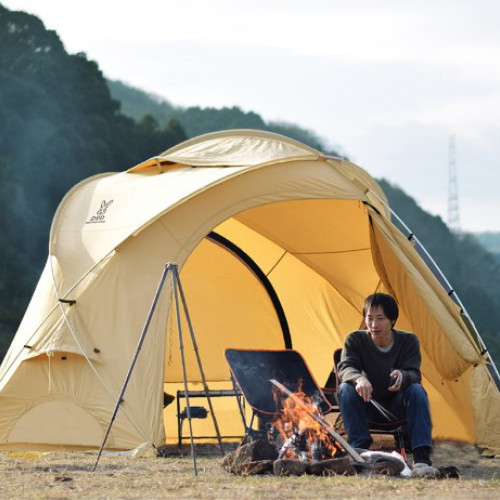 도플갱어아웃도어 DOD 파이어 베이스 쉘터 텐트 베이지