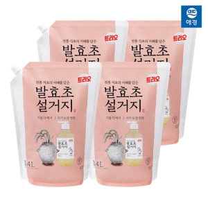  트리오 발효초 설거지 1.4L [4개] 상품이미지