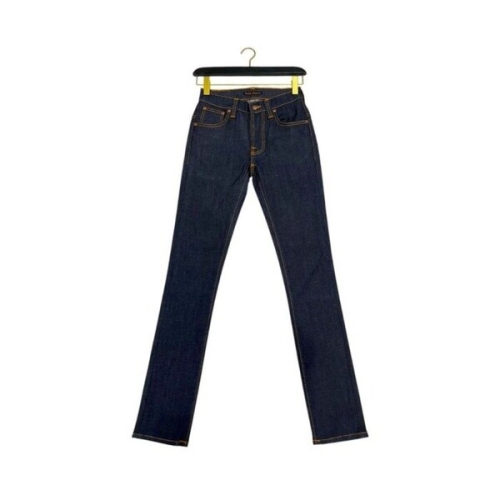 누디진 여성 청바지 블루 Cotton 진 데님 181112 바지