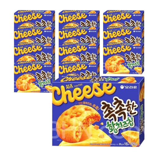 오리온 촉촉한 황치즈칩 320g (12개)_이미지