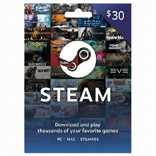 스팀 월렛 기프트 카드 선불코드 30달러_이미지