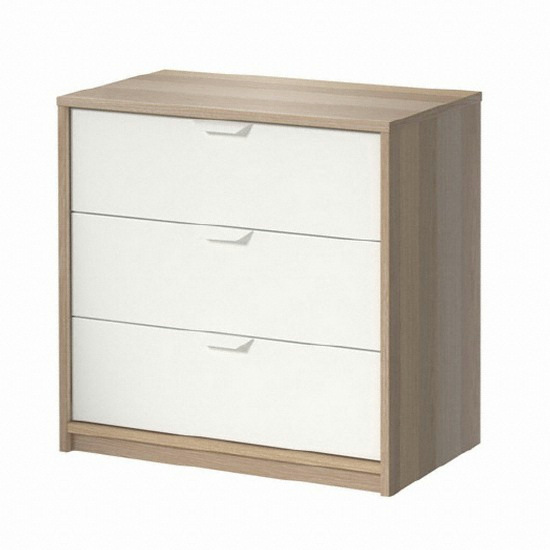 이케아 ASKVOLL 3단 서랍장 (70cm)_이미지