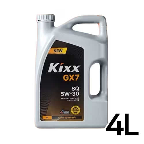 GS칼텍스 킥스 GX7 SQ 5W30 4L이미지입니다. 누르면 해당 게시물로 새창이동합니다.