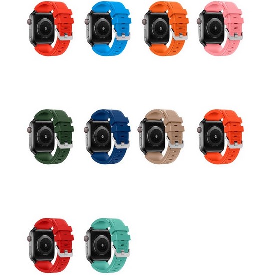 Alpina 애플워치 와이드 실리콘 밴드 (42mm/44mm/45mm)_이미지