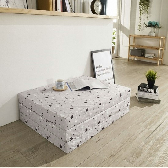 고운님 3단 접이식 HR스펀지 매트리스 S (5cm)_이미지