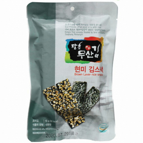 현미 김스낵 15g