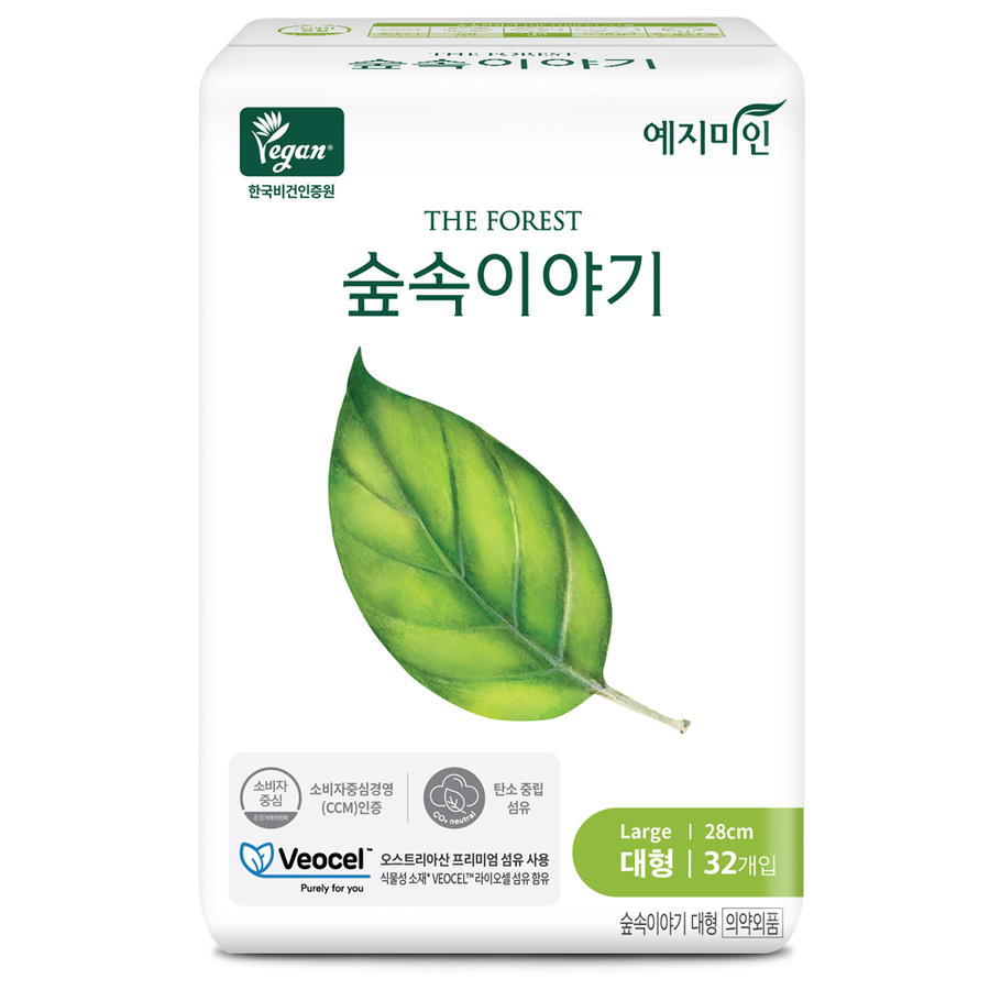 예지미인 숲속이야기 비오셀 대형 32개[4팩(128개)]