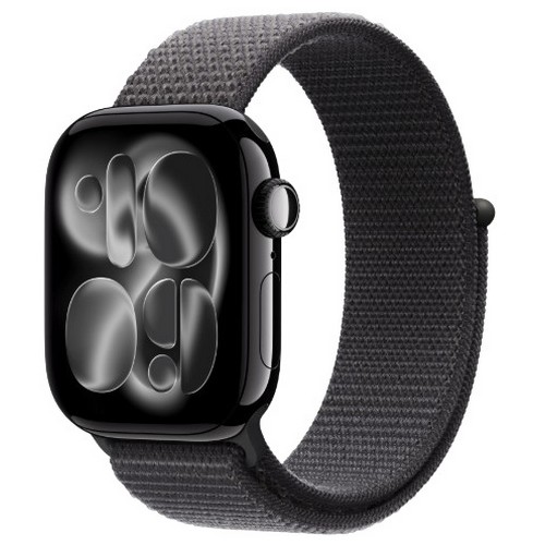 APPLE 워치 시리즈11 42mm 제트블랙 알루미늄 (스포츠루프)_이미지