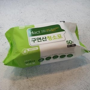 씨앤씨테크 맑은하루 헥트 구연산 청소포 50매 (3개)