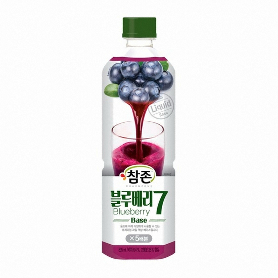 참존식품 블루베리7 베이스 835ml (12개)_이미지