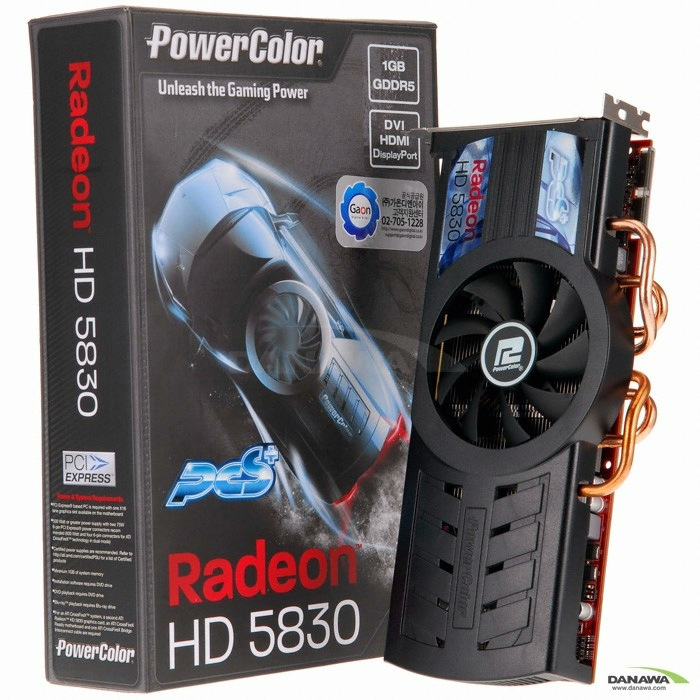 PowerColor �󵥿� HD 5830 HDMI Ultimatum O.C D5 1GB