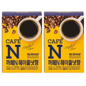 이마트 노브랜드 까페N 헤이즐넛향 100개입 (2개)_이미지