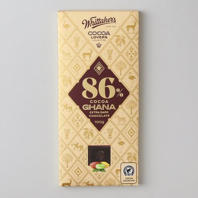 휘태커스 86% 카카오 가나 다크 초콜렛 100g (1개)