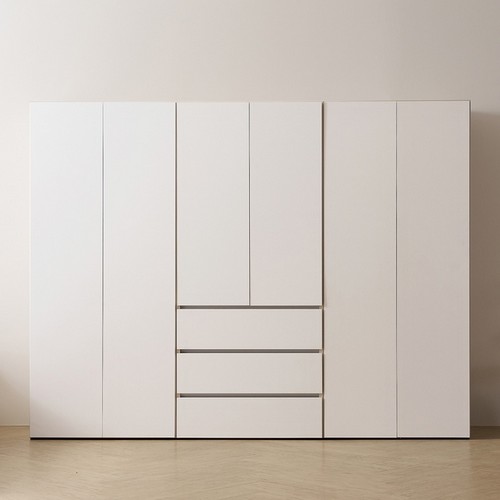 바로방가구 이븐 터치 빅수납 서랍 옷장 세트 2400_이미지