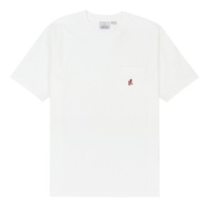 그라미치 ONE POINT 반팔 티셔츠 화이트 G304-OGJ WHITE_이미지
